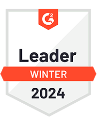 G2 Leader Winter 2024 badge (small version)
